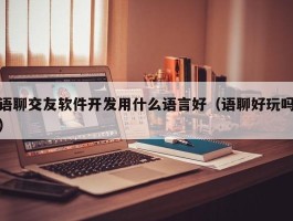 语聊交友软件开发用什么语言好（语聊好玩吗）