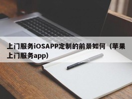 上门服务iOSAPP定制的前景如何（苹果上门服务app）