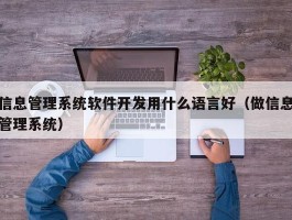 信息管理系统软件开发用什么语言好（做信息管理系统）