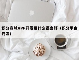 积分商城APP开发用什么语言好（积分平台开发）