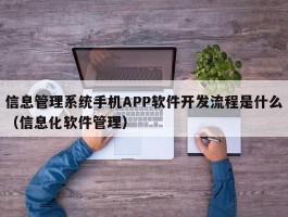 信息管理系统手机APP软件开发流程是什么（信息化软件管理）