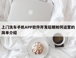 上门洗车手机APP软件开发后期如何运营的简单介绍