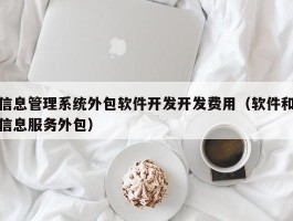 信息管理系统外包软件开发开发费用（软件和信息服务外包）