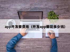 app开发要费用（开发app要花多少钱）