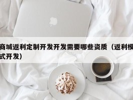 商城返利定制开发开发需要哪些资质（返利模式开发）