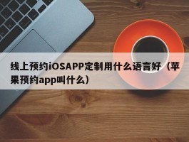 线上预约iOSAPP定制用什么语言好（苹果预约app叫什么）