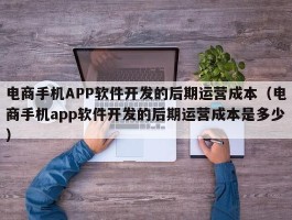 电商手机APP软件开发的后期运营成本（电商手机app软件开发的后期运营成本是多少）