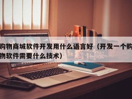 购物商城软件开发用什么语言好（开发一个购物软件需要什么技术）