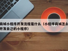 商城小程序开发流程是什么（小程序商城怎么开发自己的小程序）