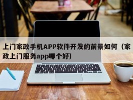 上门家政手机APP软件开发的前景如何（家政上门服务app哪个好）