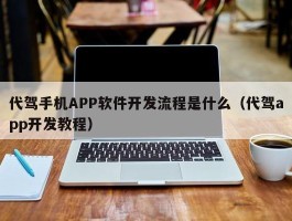 代驾手机APP软件开发流程是什么（代驾app开发教程）