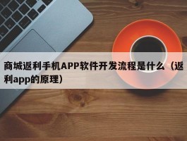 商城返利手机APP软件开发流程是什么（返利app的原理）