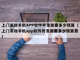 上门家政手机APP软件开发需要多少预算（上门家政手机app软件开发需要多少预算费）