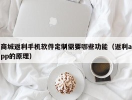商城返利手机软件定制需要哪些功能（返利app的原理）