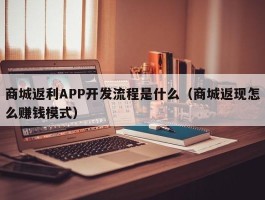 商城返利APP开发流程是什么（商城返现怎么赚钱模式）