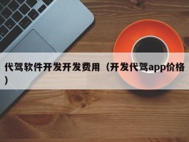 代驾软件开发开发费用（开发代驾app价格）