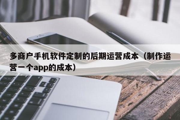 多商户手机软件定制的后期运营成本(制作运营一个app的成本)