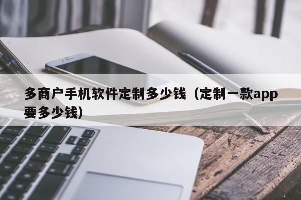 多商户手机软件定制多少钱(定制一款app要多少钱)
