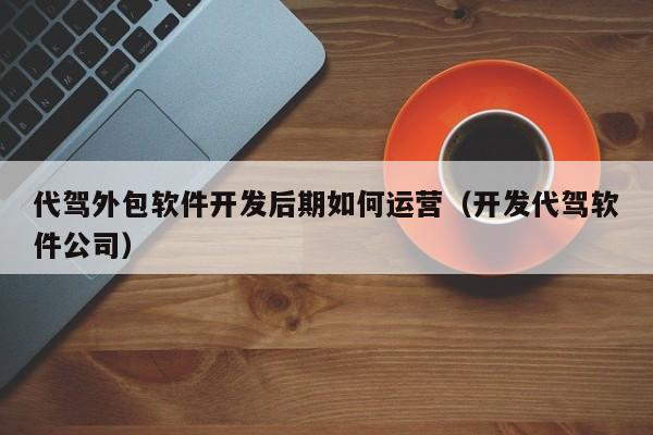 代驾外包软件开发后期如何运营(开发代驾软件公司)