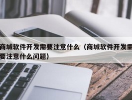 商城软件开发需要注意什么（商城软件开发需要注意什么问题）