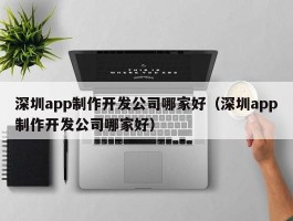 深圳app制作开发公司哪家好（深圳app制作开发公司哪家好）