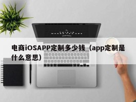 电商iOSAPP定制多少钱（app定制是什么意思）