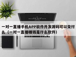 一对一直播手机APP软件开发源码可以交付么（一对一直播赚钱是什么软件）