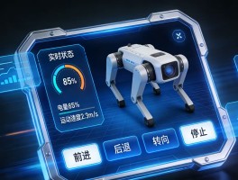 机器狗交互UI设计：智能装备的视觉与体验革新