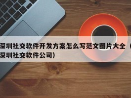 深圳社交软件开发方案怎么写范文图片大全（深圳社交软件公司）