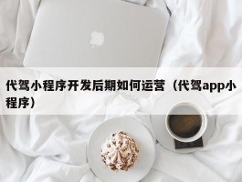代驾小程序开发后期如何运营（代驾app小程序）