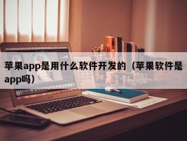 苹果app是用什么软件开发的（苹果软件是app吗）