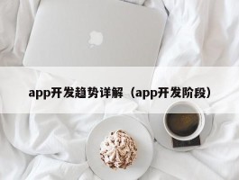 app开发趋势详解（app开发阶段）