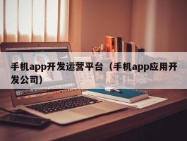 手机app开发运营平台（手机app应用开发公司）