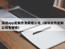 深圳app定制开发网络公司（深圳软件定制公司有哪些）