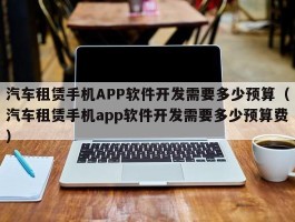 汽车租赁手机APP软件开发需要多少预算（汽车租赁手机app软件开发需要多少预算费）