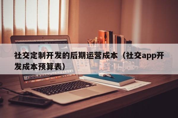 社交定制开发的后期运营成本(社交app开发成本预算表)