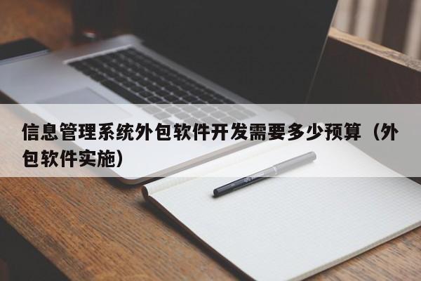 信息管理系统外包软件开发需要多少预算(外包软件实施)